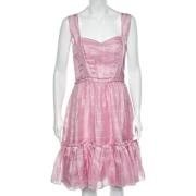 Oscar De La Renta Pre-owned Pre-owned Silke klnningar Pink, Dam