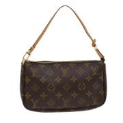 Louis Vuitton Vintage Pre-owned Canvas louis-vuitton-vskor Brown, Dam