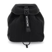 Moncler Trick Nylon Ryggsäck Black, Dam