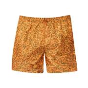 True Tribe Shorts Orange, Herr