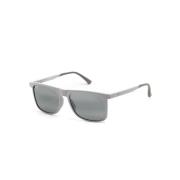 Maui Jim Matt Grå Solglasögon Gray, Unisex