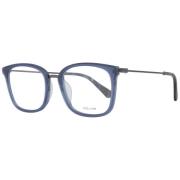 Police Blue Men Optical Frames Blue, Herr