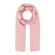 Alexander McQueen Rosa Silkesfoulard Sjal Pink, Dam