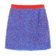 Tory Burch Confetti Tweed Mini Kjol Multicolor, Dam