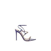 Elisabetta Franchi Stiliga Sandaler Blue, Dam