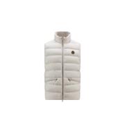 Moncler Treknapp Väst Beige, Herr