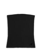 Axel Arigato Ribbstickad Strapless Top med Hem Slits Black, Dam