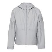 C.p. Company Ljusgrå Gore-Tex 3L Infinium Jacka Gray, Herr