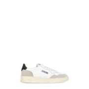 Autry Vita Läder Sneakers med Broderad Logotyp Multicolor, Herr