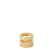 IVI Elegant Vermeil Ring - Äggskal Yellow, Dam