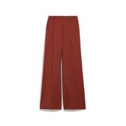 Max Mara Weekend Dambyxor i ullstretch Brown, Dam