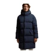 Ecoalf Återvunnen Nylon Ozon Jacka, Mörk Marinblå Blue, Herr