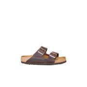 Birkenstock Arizona Sandaler med mjukt fotbädd Brown, Dam