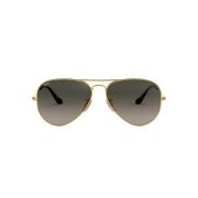 Ray-Ban Rb3025 Solglasögon Aviator Havana Collection Polarized Gray, D...