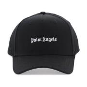 Palm Angels Klassiskt Logo Baseballkeps Black, Dam