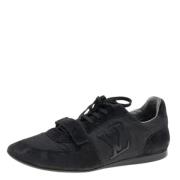 Louis Vuitton Vintage Pre-owned Tyg sneakers Black, Dam