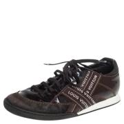 Louis Vuitton Vintage Pre-owned Laeder sneakers Brown, Dam