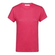 IRO Stilren Fushia Third T-Shirt Kvinnor Pink, Dam