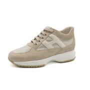 Hogan Interaktiva damskor Ss24 Beige, Dam