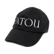 Patou Svart Unisex Keps Black, Dam