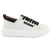 Alexander Smith Svarta och vita sneakers White, Herr