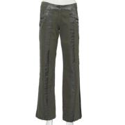 Armani Pre-owned Pre-owned Denim nederdelar Green, Dam