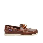 Sebago Brun Läder Loafer Brown, Herr