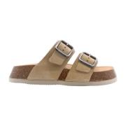 Bronx Stiliga Sommarsliders Beige, Dam