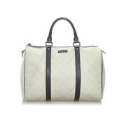 Gucci Vintage Pre-owned Canvas handvskor White, Dam