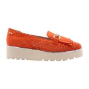 Nathan-Baume Mocassin - Stiligt Skodon Orange, Dam