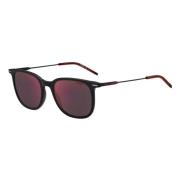 Hugo Boss Black/Grey Red Sunglasses Multicolor, Herr