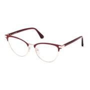 WEB Eyewear Shiny Burgundy Eyewear Frames Red, Dam