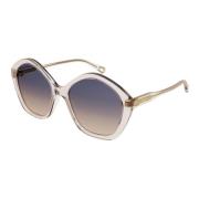 Chloé Pink/Green Blue Shaded Sunglasses Pink, Dam