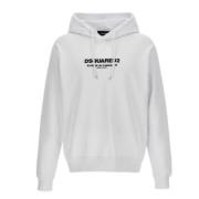 Dsquared2 Trendiga Sweaters Kollektion White, Herr