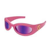 Gucci Pink Sunglasses Gg1247S Pink, Dam