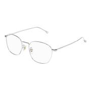 Gucci Silver Eyewear Frames Gray, Unisex