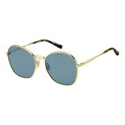 Max Mara Gold/Blue MM Bridge III Sunglasses Yellow, Dam