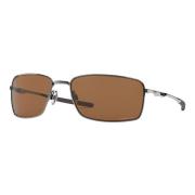 Oakley Sunglasses Square Wire OO 4079 Gray, Herr