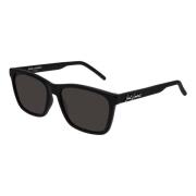 Saint Laurent Black/Grey Sunglasses SL 322 Black, Herr