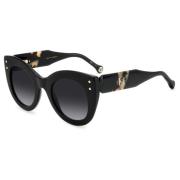 Carolina Herrera Black Havana Sunglasses Multicolor, Dam