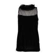 Fabiana Filippi Sleeveless Tops Black, Dam