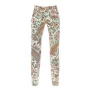Etro Slim-fit Trousers Multicolor, Dam