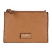 Lancel Kamel Zip Kreditkortshållare Brown, Dam