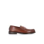 Henderson Mocassino Baracco Läder Sandaler Brown, Herr