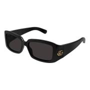 Gucci Black/Grey Sunglasses Black, Dam