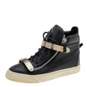 Giuseppe Zanotti Pre-owned Pre-owned Laeder sneakers Black, Dam