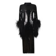 Taller Marmo Party Dresses Black, Dam