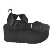 Moschino Wedges Black, Dam