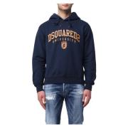 Dsquared2 Hoodies Blue, Herr