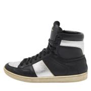 Yves Saint Laurent Vintage Pre-owned Laeder sneakers Black, Dam